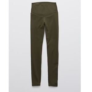 OFFLINE By Aerie Real Me High Waisted Legging Size XS in Olive Daze